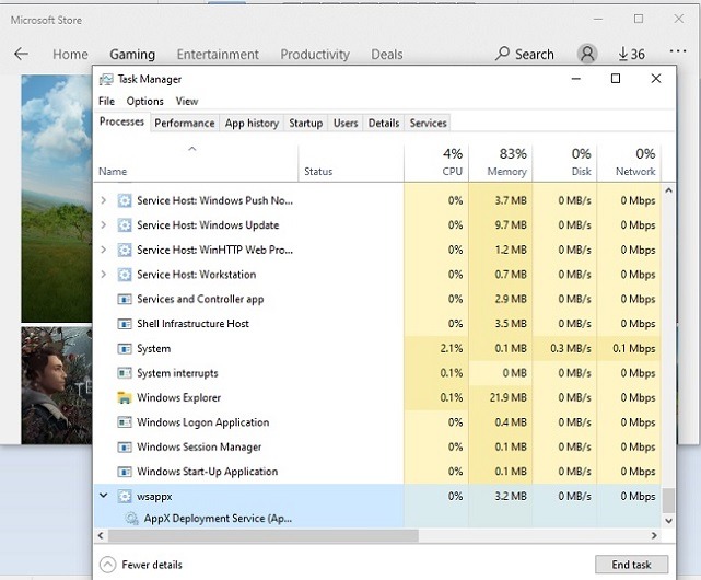 Wsappx High Disk And Cpu Usage Fix It Microsoft Store