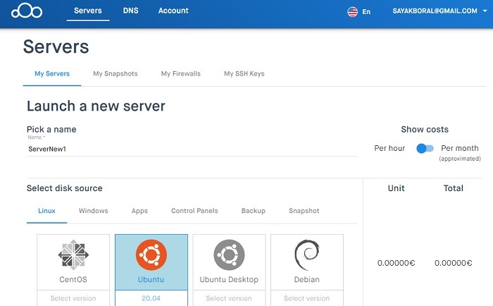 Clouding.io Server Name Pick 1