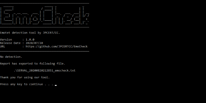 Emotet Check Emocheck Emotet Check Emocheck
