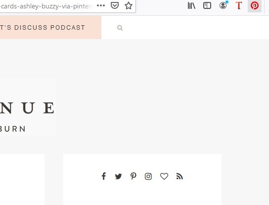 Firefox Social Extensions Pinterest Save 1