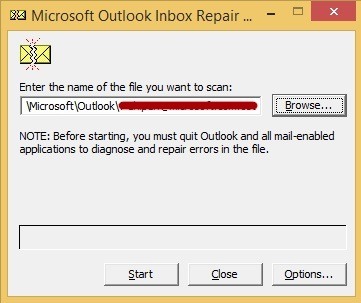 Outlook Issues Inbox Repair Tool 1