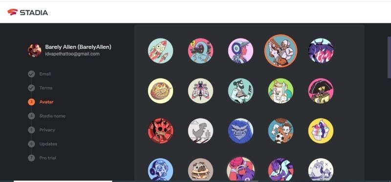 Stadia Profile Picture