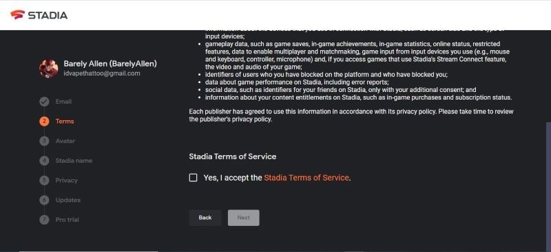 Stadia Terms Of Society