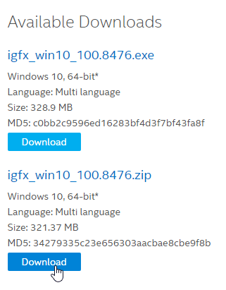 Unvalidated Drivers Zip