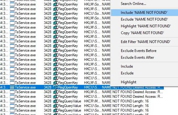 Win Process Monitor Include Eventid
