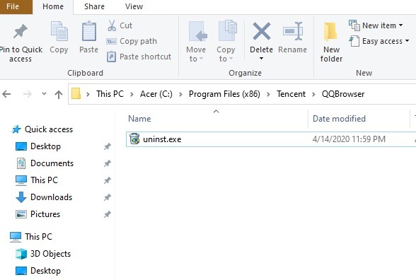 Win Process Monitor Program Uninstalled