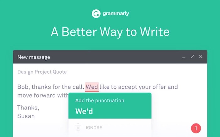 Best Safari Extensions Grammarly