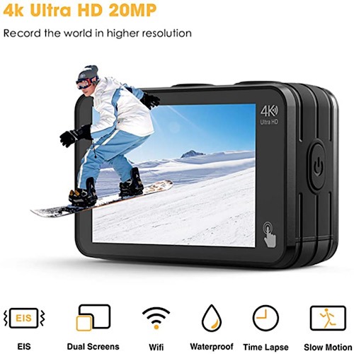 Deal Campark Action Camera Content