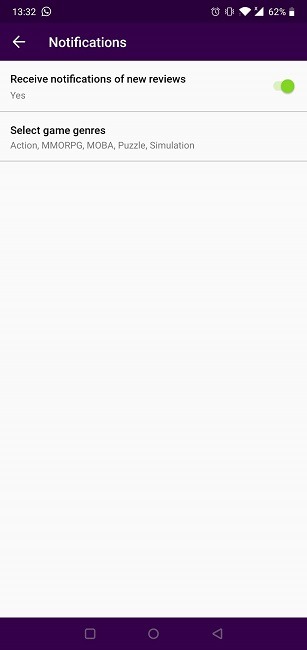 Find New Games On Android Minireview Notifications