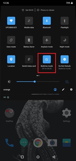 Get Bedtime Mode On Android Toggle Quick Settings