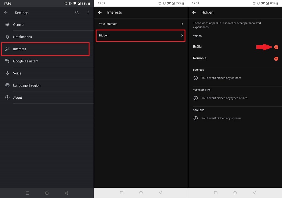 How To Customize Discover Restore Topics