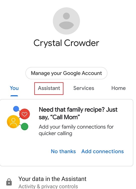 How To Use Google Assistant Family Bell Feature Assistant Tab