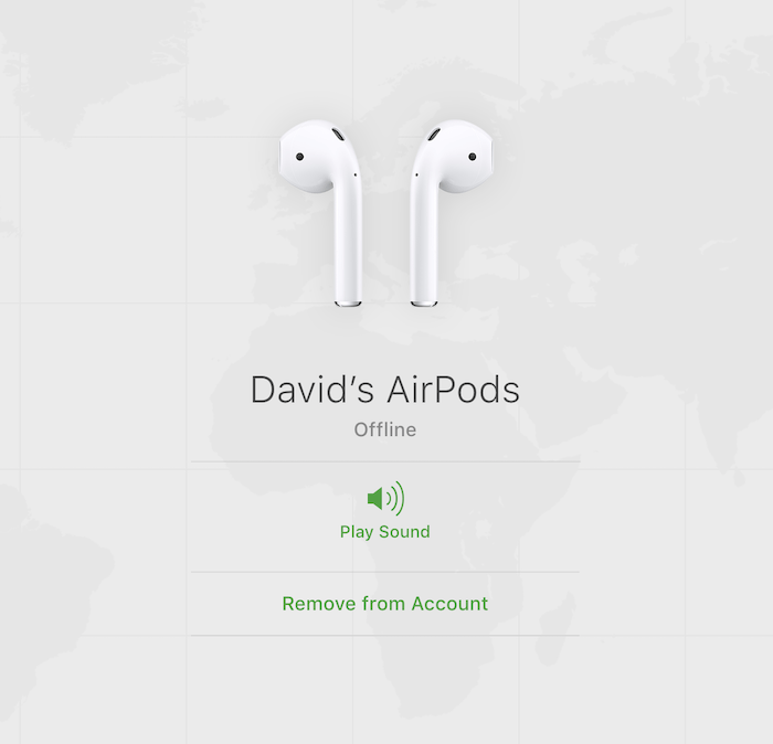 Lost Your Airpods Locate Icloud Devices