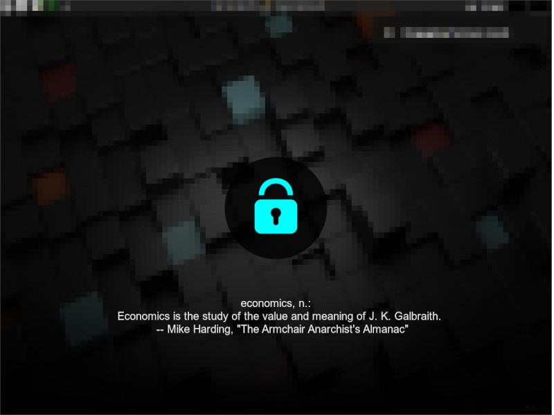 Lxde Lxle Lock Screen