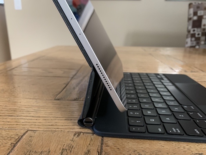 Magic Keyboard Review Hinge Look Two