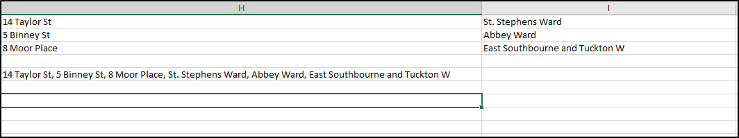 Merge Excel Columns Merge Excel Columns