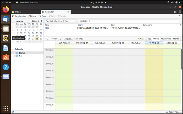 Migrate Evolution Thunderbird Import Calendar