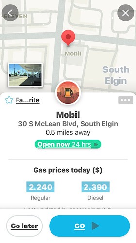 News Waze Gas Station App