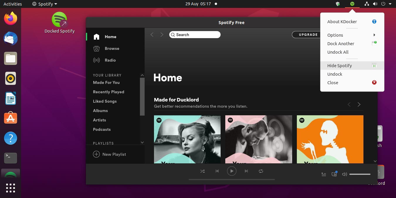 How to Minimize Spotify to the System Tray in Linux