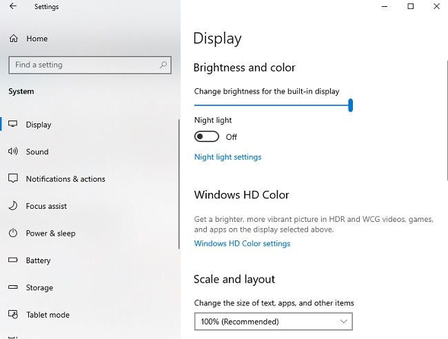The Windows 10 Update Checklist Display