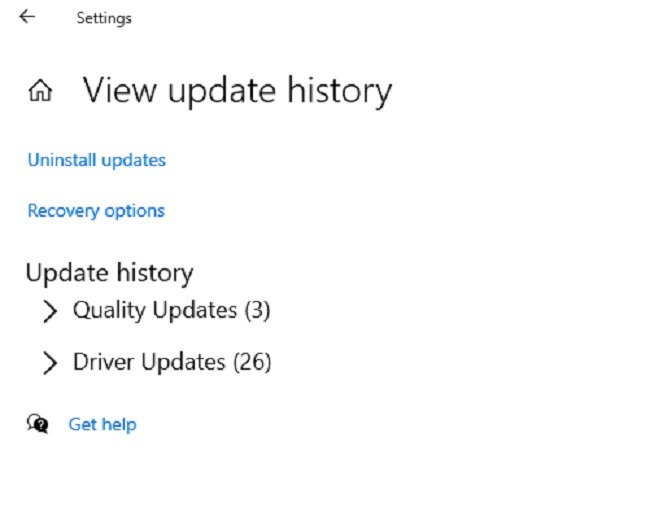 The Windows 10 Update Checklist Update History