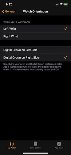 Top Tips Apple Watch Left Hand