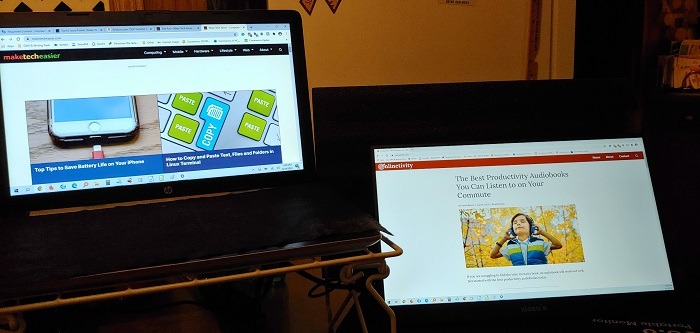 Zissu's 15.6 Inch Portable Monitor Review Connecting