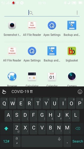 Android Launchers Apex