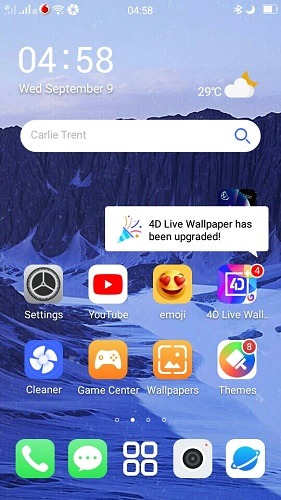 Android Launchers U Launcher Lite