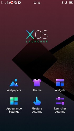 Android Launchers Xos Advanced