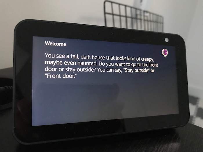 Why not play a Halloween-themed, choose-your-own-adventure game?