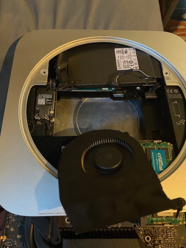 Mac Mini Logic Board Removed