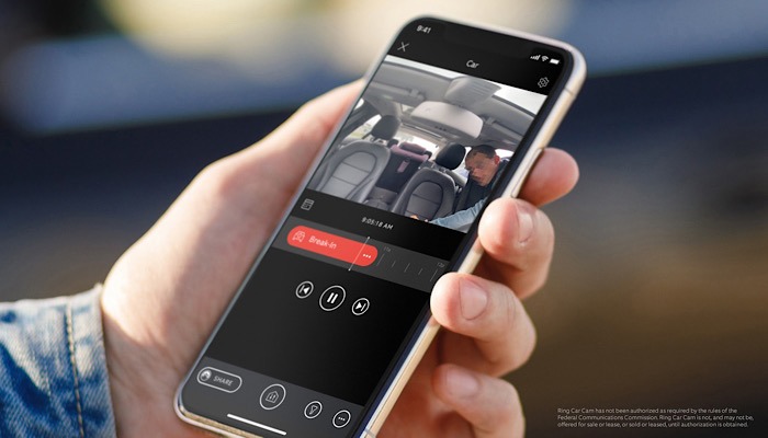 News Ring Car Mailbox Cam