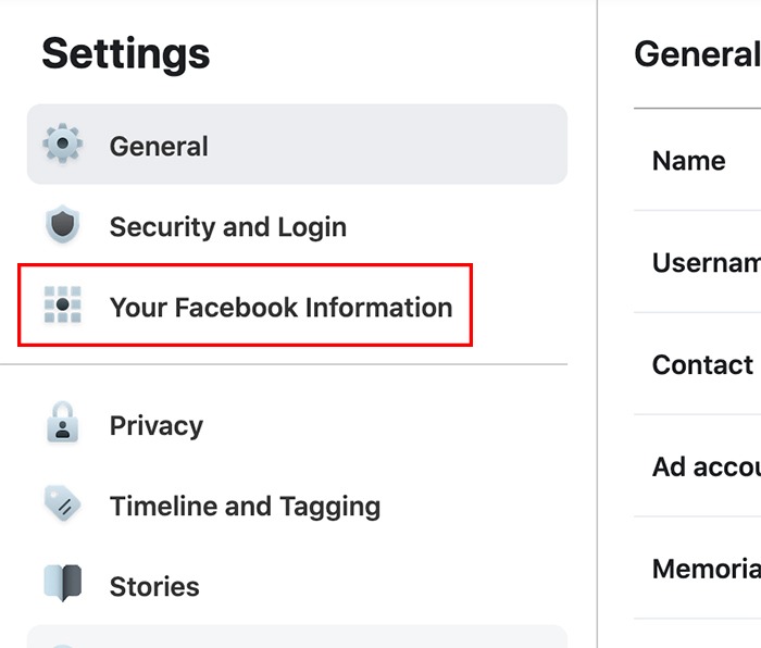 Transfer Facebook Photos Videos Facebook Information