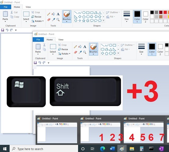 Windows Instances Number Windiws Shift