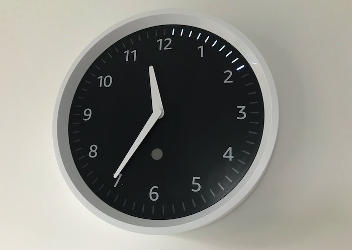 Track your timer, with the Amazon Echo Wall Clock