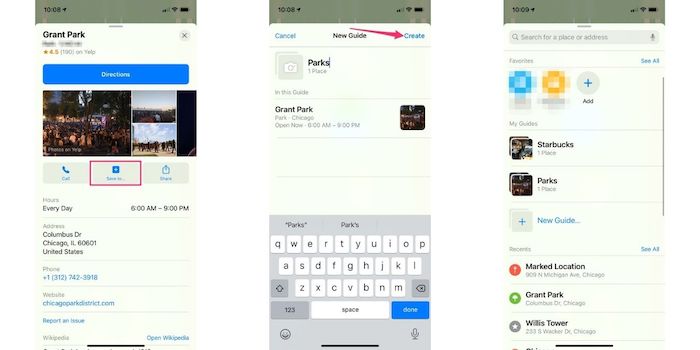 Customize Apple Maps Create Collection Customize Apple Maps Create Collection