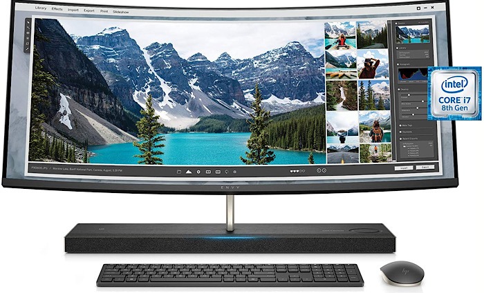 Deal Hp Envy All In One Curved