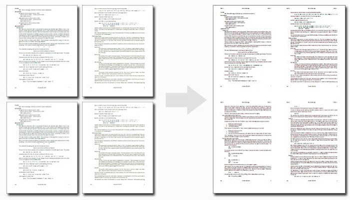 Deal Pdf Page Merger Four Pages