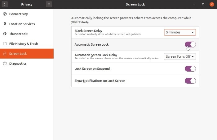 Disable Ubuntu Lock Screen Disable Auto Lock Disable Ubuntu Lock Screen Disable Auto Lock