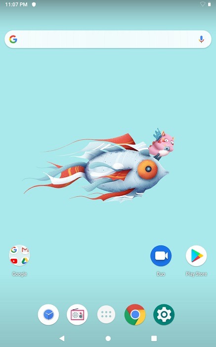 Dragon Touch Kidzpad Y88x Review Homescreen