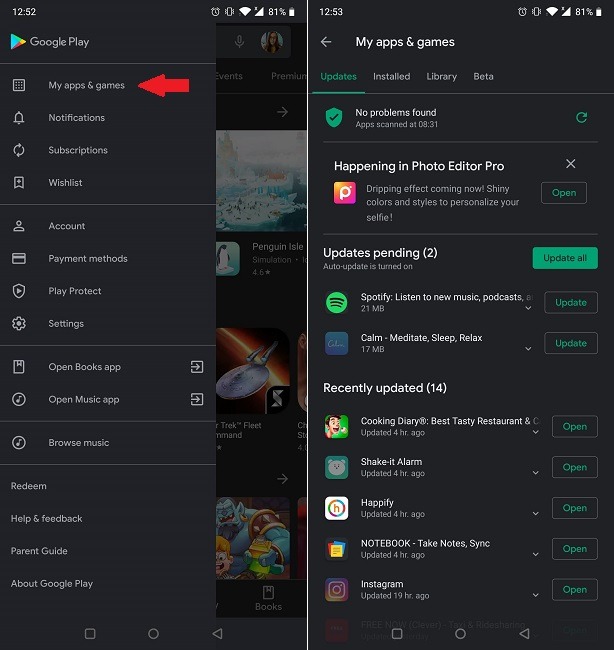 Fix Apps Not Responding Update