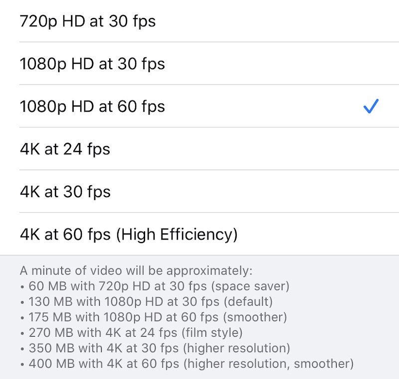 How To Compress Videos Iphone Settings