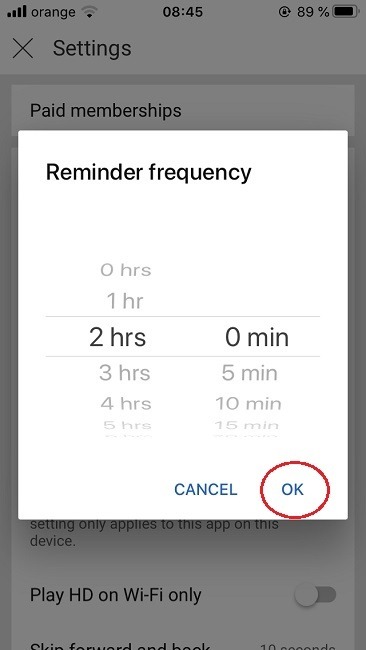 How To Cut Back Youtube Use Set Frequency On Ios How To Cut Back Youtube Use Set Frequency On Ios