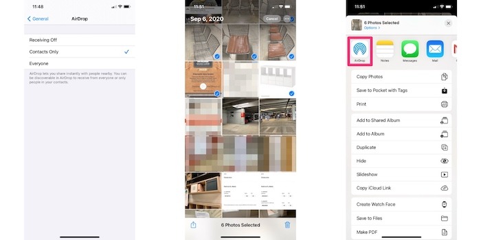 How To Transfer Iphone Photos Airdrop