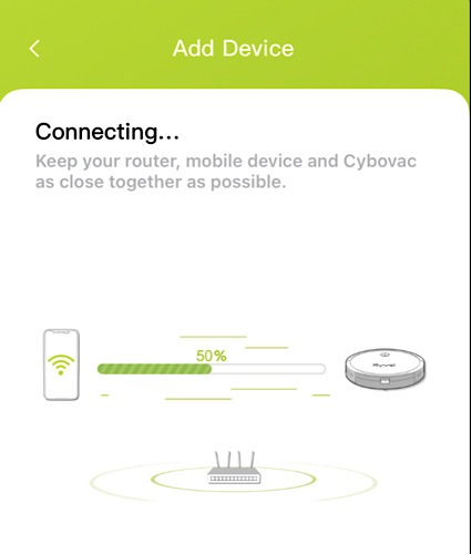 Kyvol Cybovac Vacuum Connecting