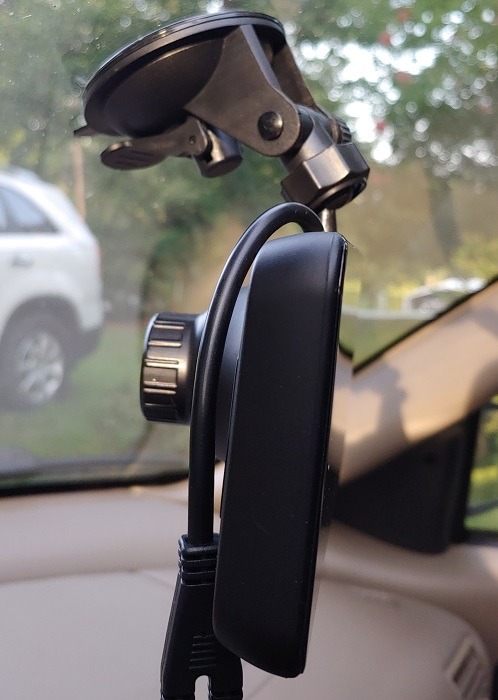 Lanmodo Vast Pro Night Vision Review Windshield Mount