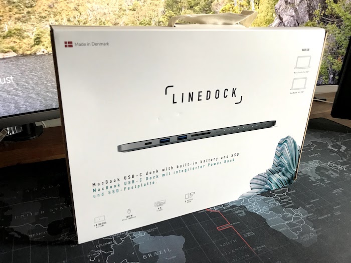 The Linedock is a combined dock, battery and SSD drive