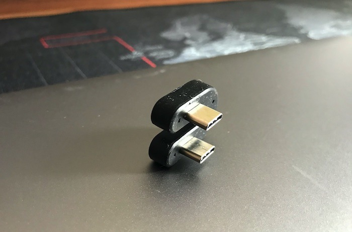You can connect your Linedock to your Mac, using the provided U-connector.