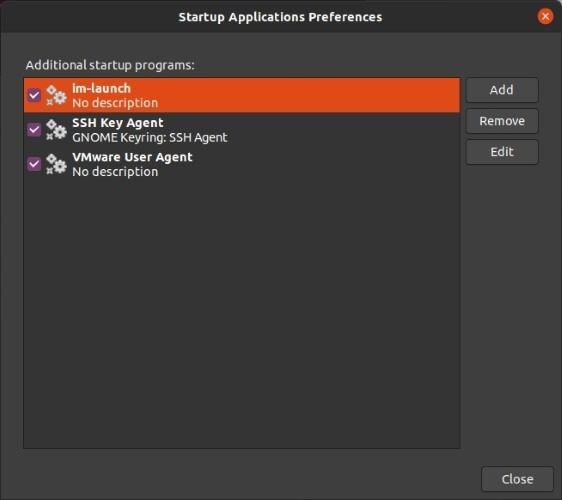 Manage Ubuntu Startup Startup Apps Window Manage Ubuntu Startup Startup Apps Window